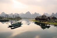 Pics cÃ©lestes Ã l'encre de Chine